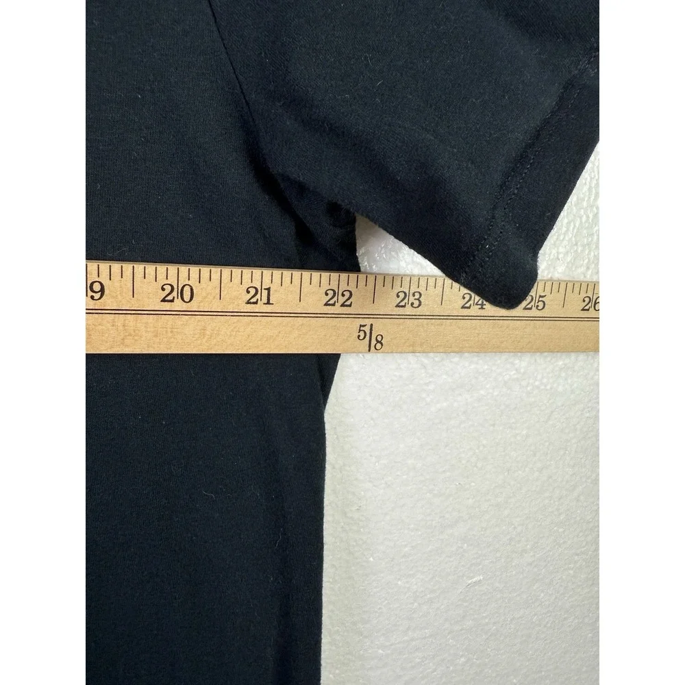 Nike Tee Carolina Panthers NFL T Shirt Mens‎ Sz XL Black Athletic Cut Chest 44